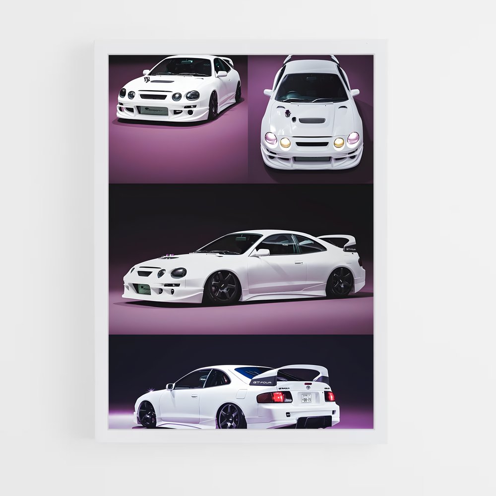 Poster Celica Spectrum – affiche Toyota (vue 3)
